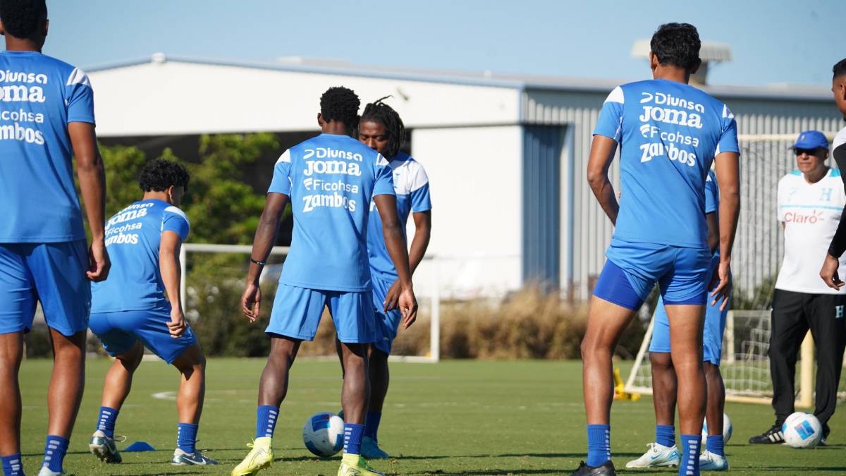 Con sorpresas y todos los legionarios: Así se prepara la Selección de Honduras en Estados Unidos