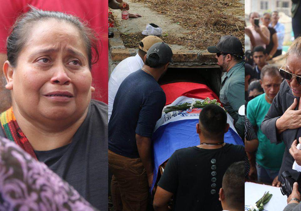 Elmer Canales, quién fue portero de varios equipos en el fútbol hondureño, fue sepultado esta tarde en el Cementerio General de Comayagua en medio de lágrimas e incredulidad. Sus familiares y amistades se mostraron consternados ante la súbita muerte del exjugador a sus 39 años.