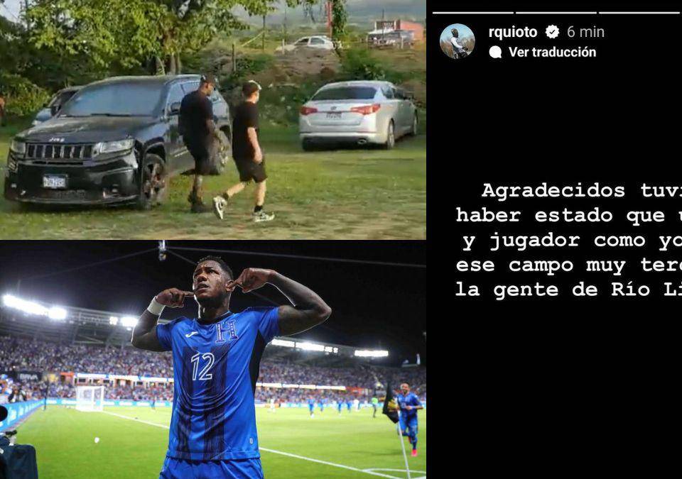 Romell Quioto, figura del CF Montreal de la MLS y capitán de la Selección de Honduras, se ha visto envuelto en una nueva polémica luego de ser corrido de un estadio en Río Lindo, Cortés. Tras lo ocurrido, el futbolista avivó la controversia al explotar en sus redes sociales.