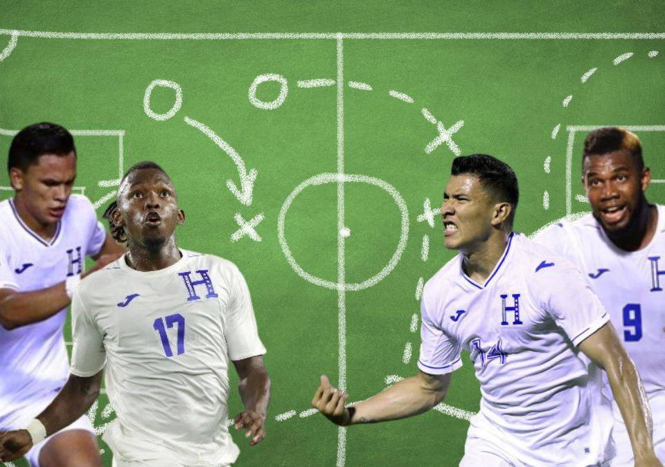 Honduras juega contra El Salvador este miércoles a las 9:00 de la noche en el estadio BMO de Los Angeles, California. Este sería el 11 titular que Diego Vázquez enviaría a la cancha para afrontar el encuentro.
