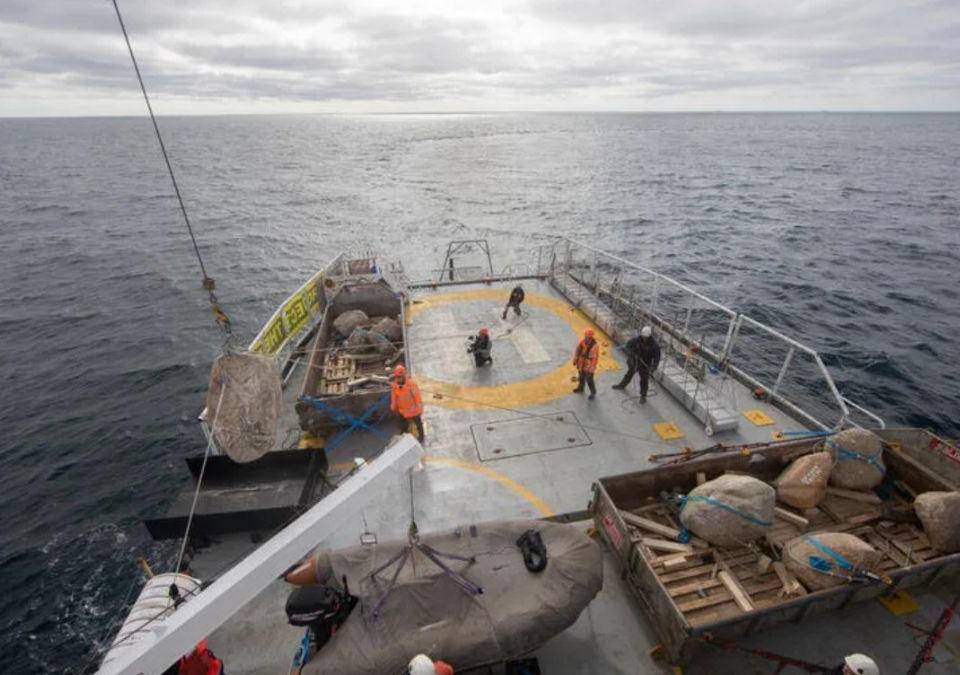 Un video de un barco lanzando enormes piedras al mar se ha vuelto viral en las redes sociales, donde mucho se preguntan quiénes son y por qué lo hacen. Se trata de una acción de Greenpeace que tiene un gran objetivo. A continuación te contamos de qué trata.