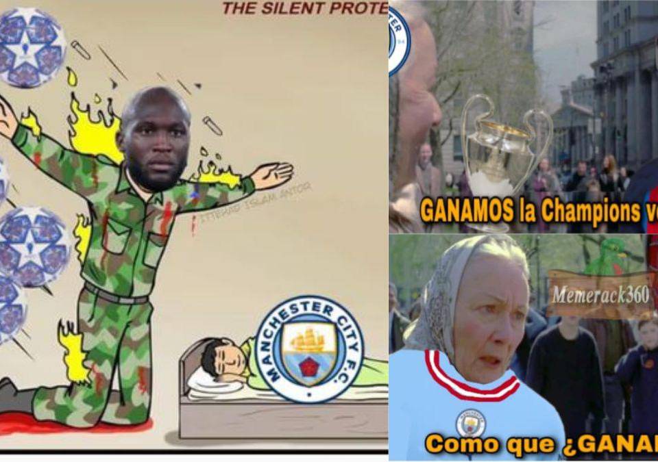 El Manchester City de Pep Guardiola se coronó campeón de Champions y los memes se volvieron furor en las redes sociales. Las graciosas imágenes se volcaron contra Lukaku, el Inter, los barcelonistas disfrazados de “Citizens” y el Real Madrid. Aquí las más graciosas.