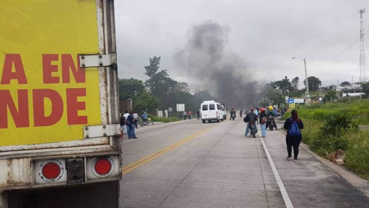 Pese a tomas, Secretaría de Seguridad garantiza 'vías despejadas' en la capital y otras zonas de Honduras