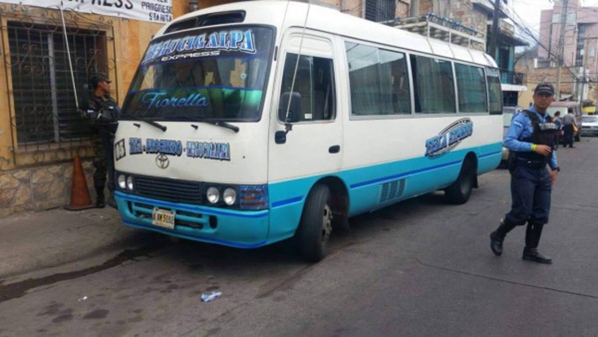 Atentan contra empresa de transporte en Comayagüela