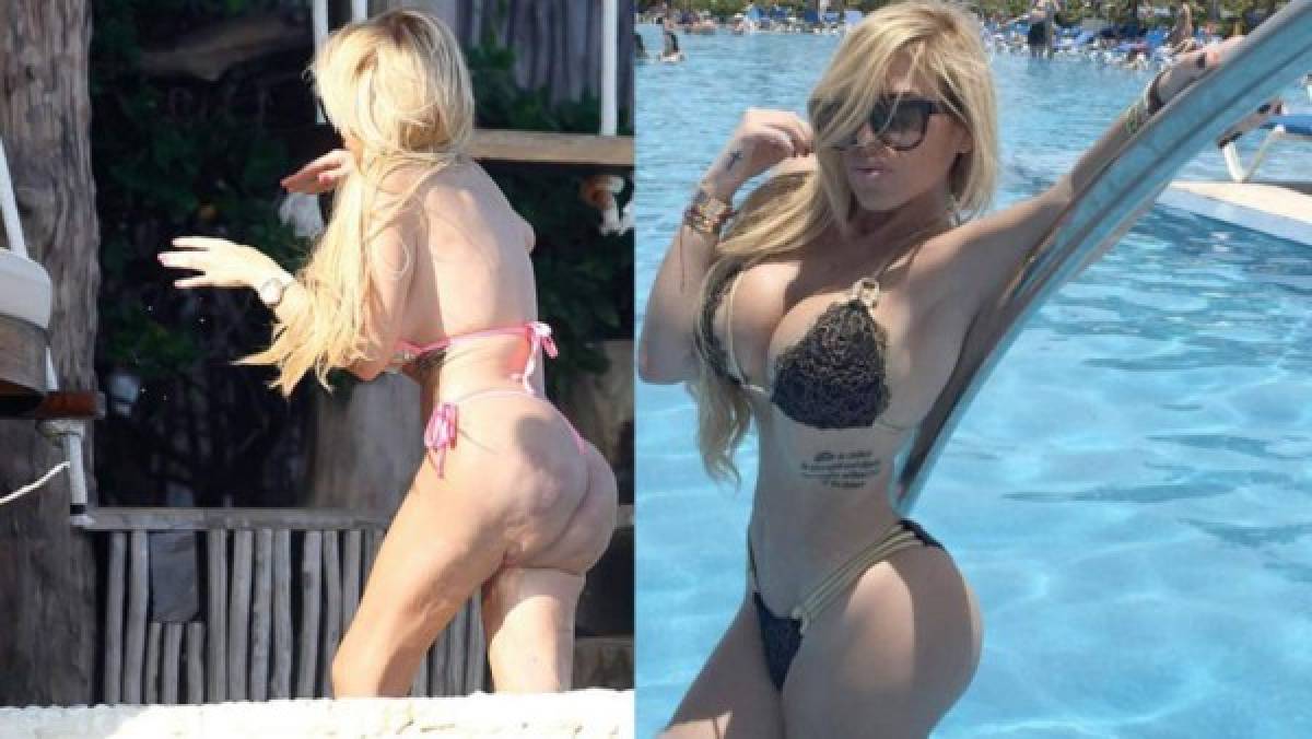 Las polémicas fotos de la hija de Laura Bozzo en diminuto biquini