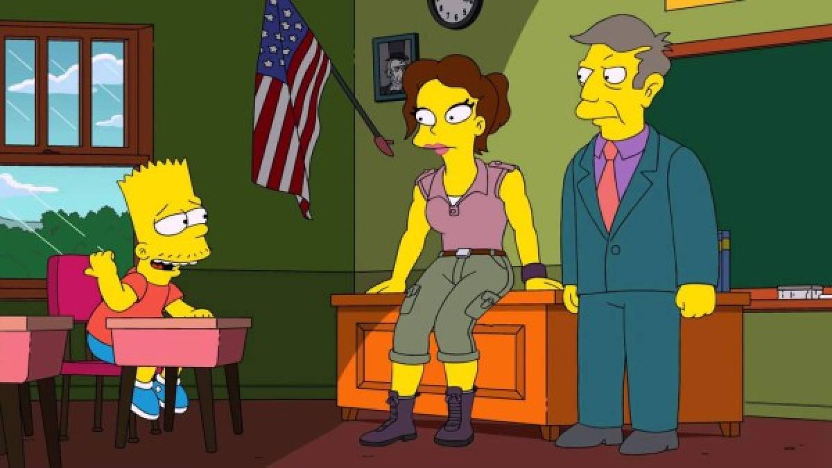 Famosos que han aparecido en Los Simpson