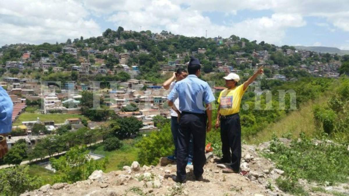 Hallan muerto a un hombre al fondo de un abismo en la colonia Tiloarque de la capital de Honduras