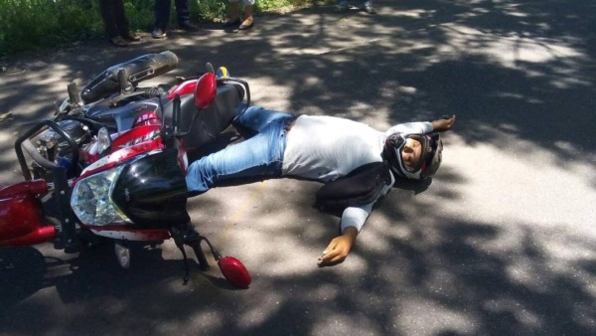 Sujetos matan a un motociclista en Juticalpa, Olancho