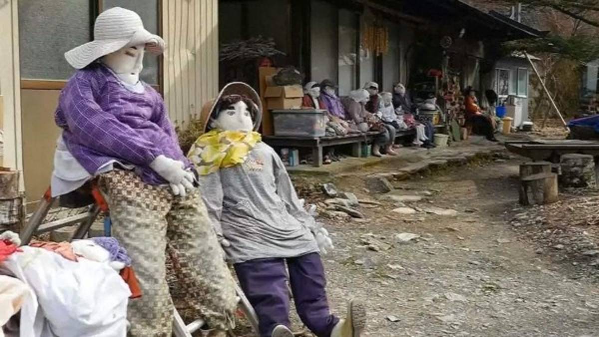 Nagoro, un pueblo japonés donde hay más muñecos que personas