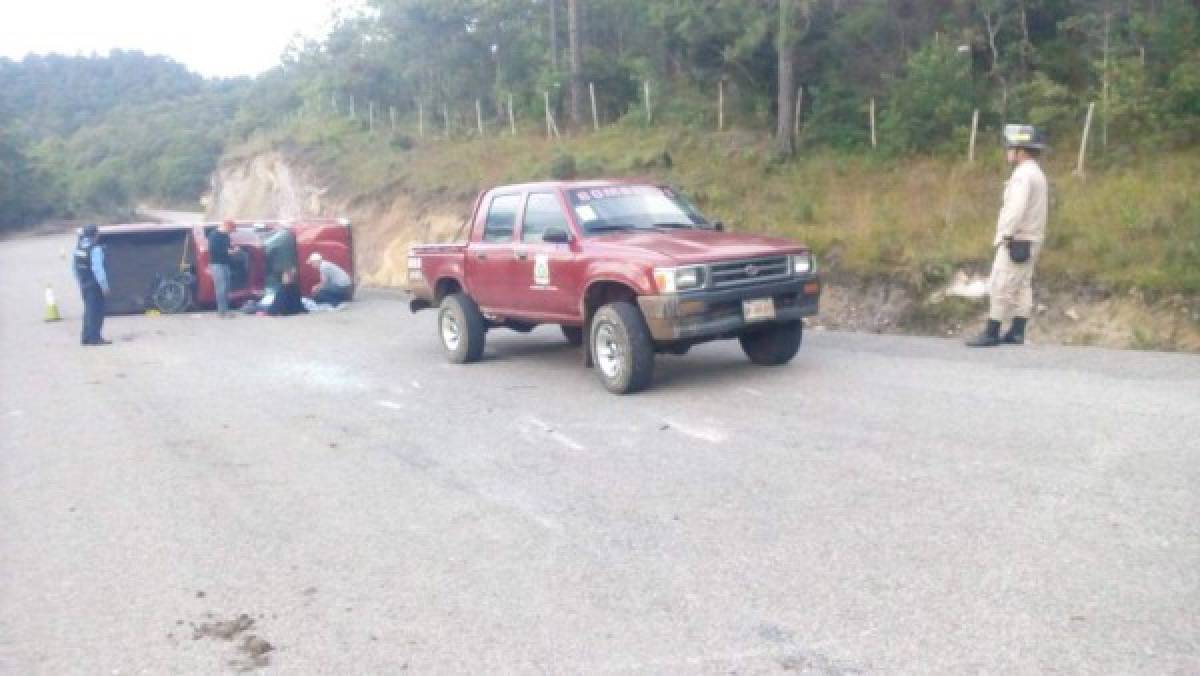 Un muerto en accidente de tránsito en Yamaranguila, Intibucá