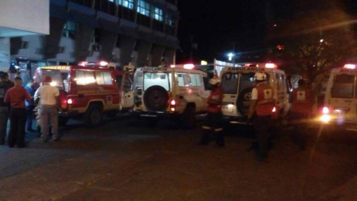 Honduras: Un muerto y varios heridos tras colisión entre rapidito y camión en el bulevar FFAA