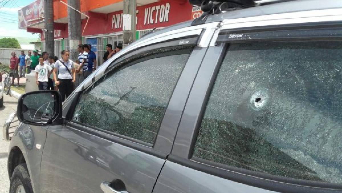 Dentro de su vehículo asesinan a hombre en barrio Potreritos de La Ceiba