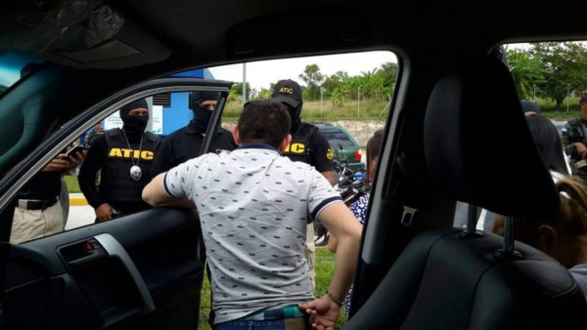 El menor, hijo de Luis Alonso Valle Valle fue capturado este viernes en Siguatepeque como parte de la 'Operación Relevo'.
