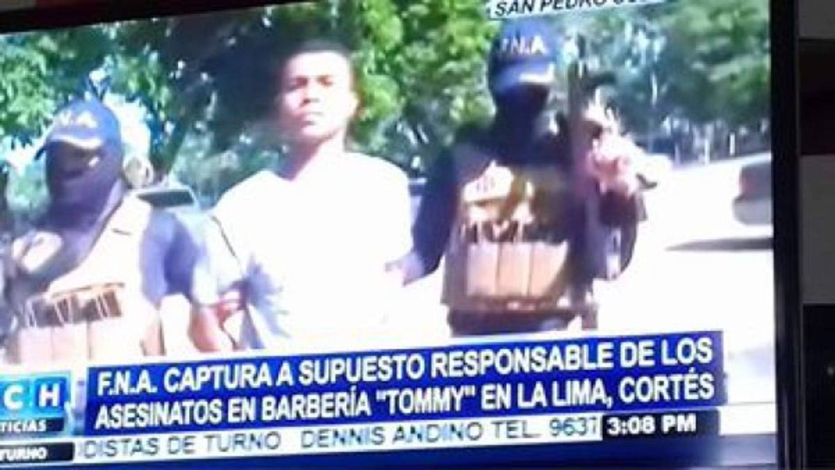 Capturan a uno de los supuestos asesinos de jóvenes en barbería