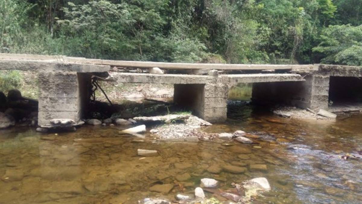 Intransitables más de 700 kilómetros de vías secundarias en Catacamas, Olancho
