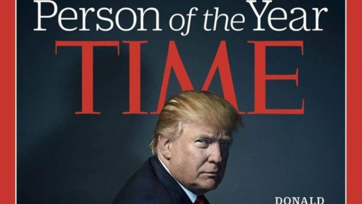 Donald Trump fue designado 'Persona del año' 2016 por la revista Time