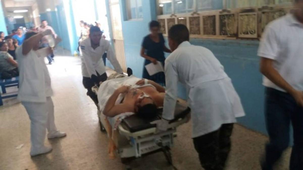 Una estadounidense, un mexicano y un salvadoreños entre los lesionados.