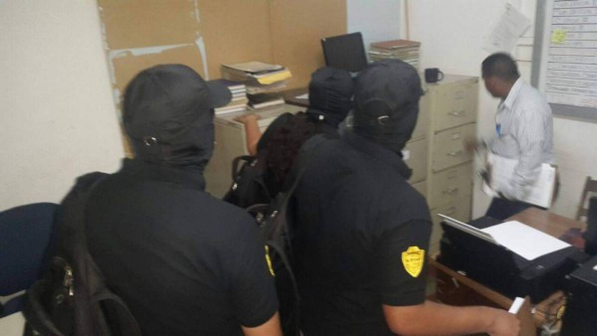 Secuestran documentos en jefatura policial de Choluteca