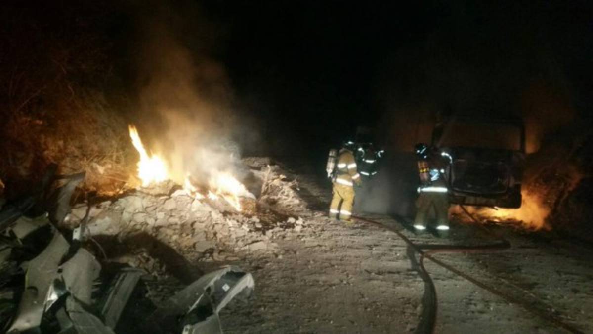 Investigan extraño incendio de bus rapidito en la colonia Tiloarque en la capital de Honduras