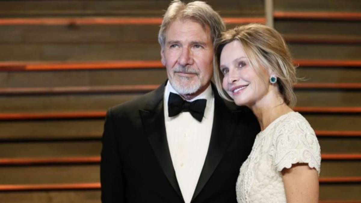 Harrison y Calista Ford. Una de las parejas más sólidas. Se casaron en 2010. Él tiene 72 años y ella, 50. Están juntos desde 2004.