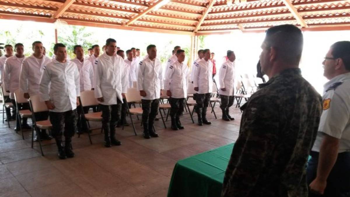 Policía Militar cuenta con 28 nuevos enfermeros