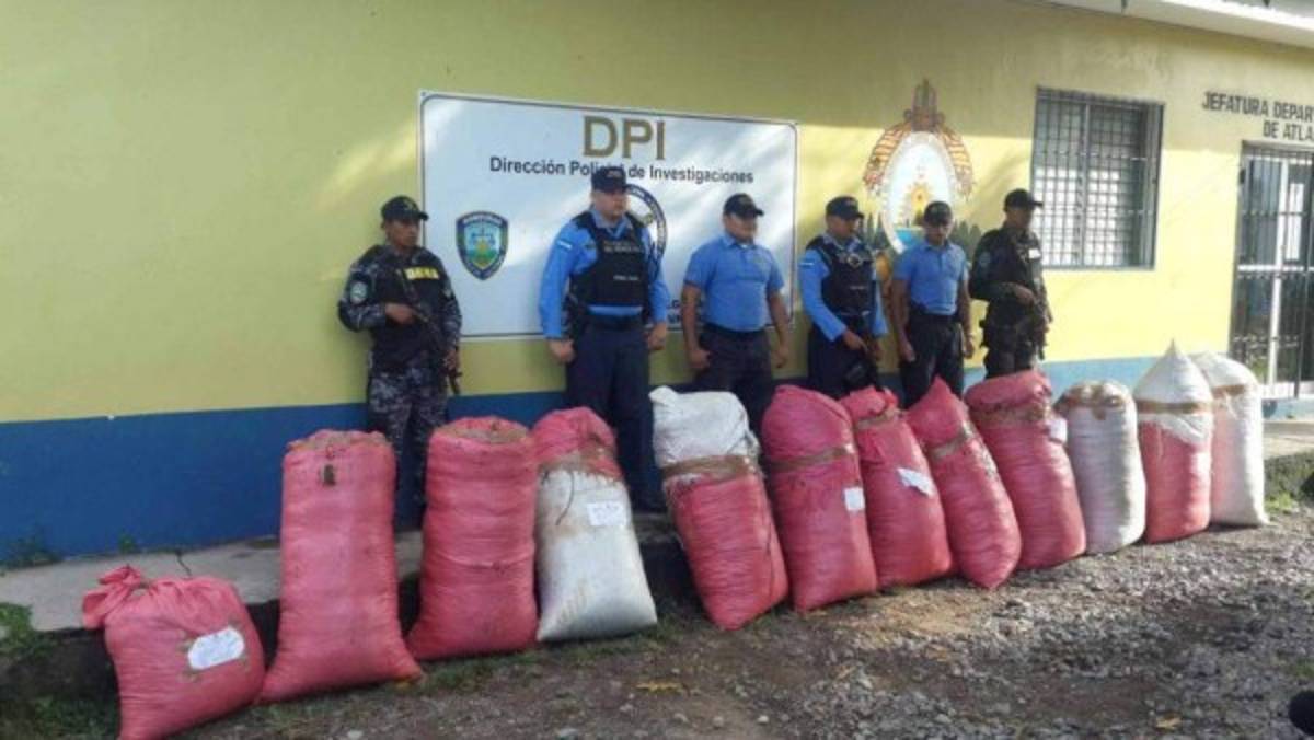 Honduras: Decomisan 1,200 libras de marihuana ocultos en camioncito en La Ceiba