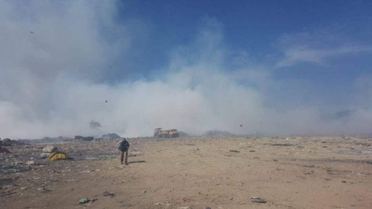 Incendio en botadero municipal fue provocado por mano criminal