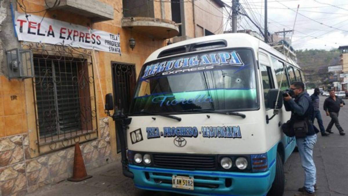 Atentan contra empresa de transporte en Comayagüela
