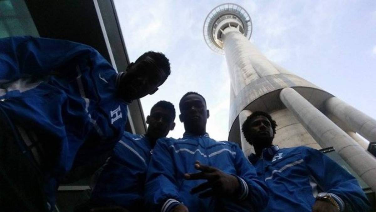 Sub 20 de Honduras no para de trabajar en Nueva zelanda