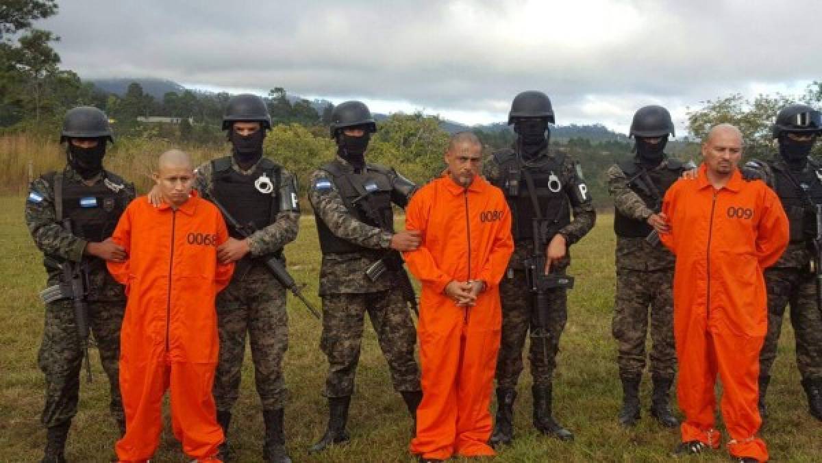 Algunos de los reos más peligrosos del país ahora guardan prisión en El Pozo (Foto: Cortesía PMOP /El Heraldo Honduras / Noticias El Heraldo / Sucesos de Honduras)