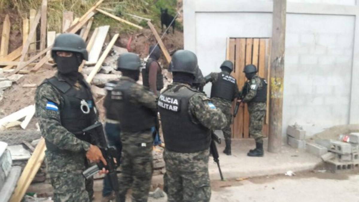 Operación 'Tormenta de fuego' le cae a bandas criminales en Honduras