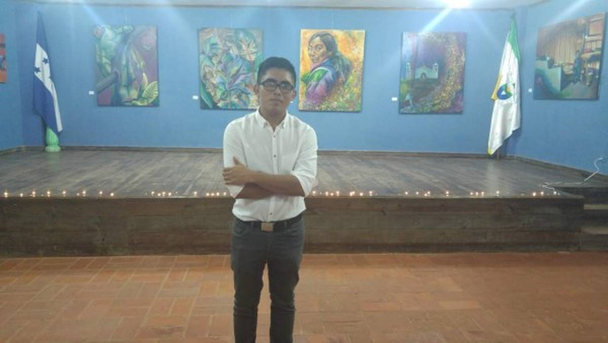 El artista plástico Pedro Pablo del Cid.