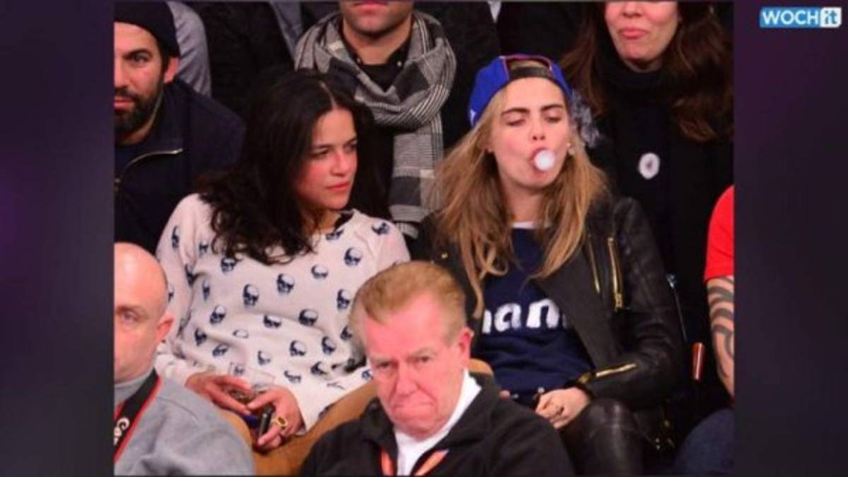 Michelle Rodriguez y Cara Delevingne terminaron romance&nbsp;&nbsp;