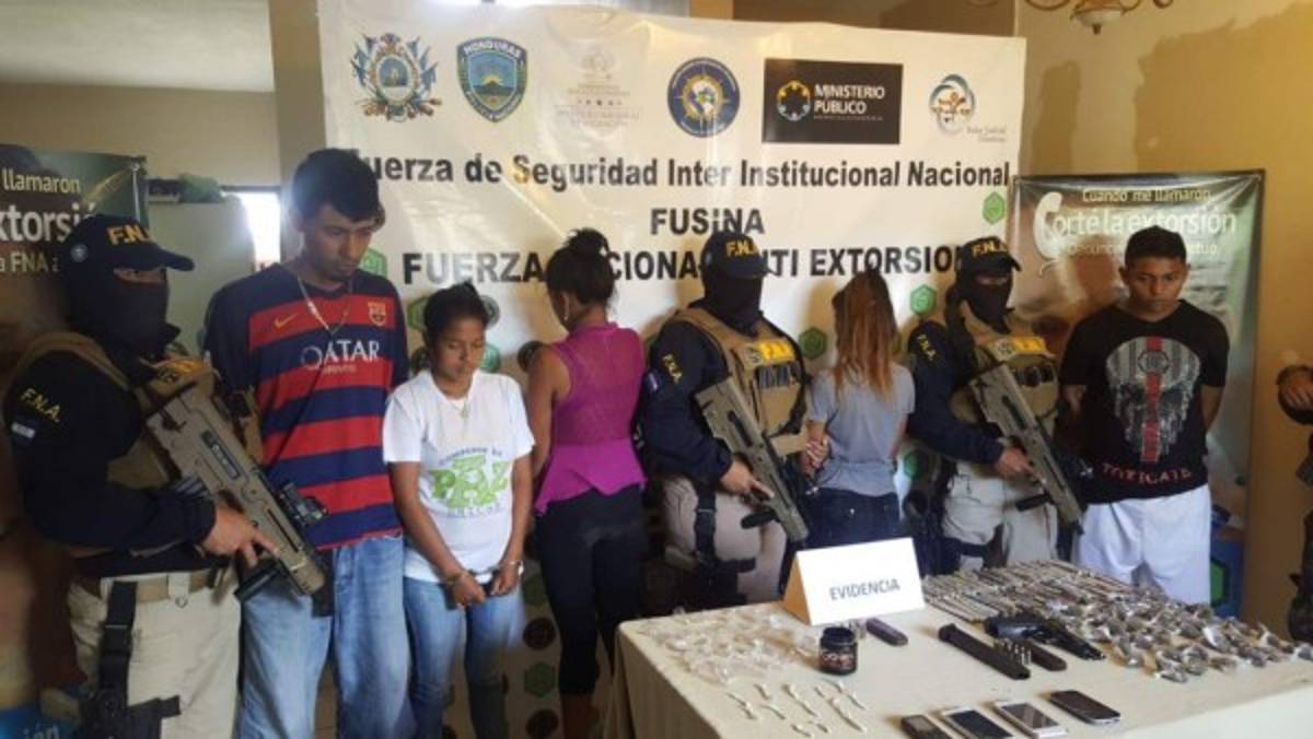 La captura fue realizada por la Fuerza de Seguridad Interinstitucional Nacional (Fusina).