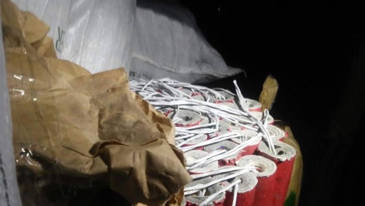 Decomisan pólvora en mercados de Comayagüela