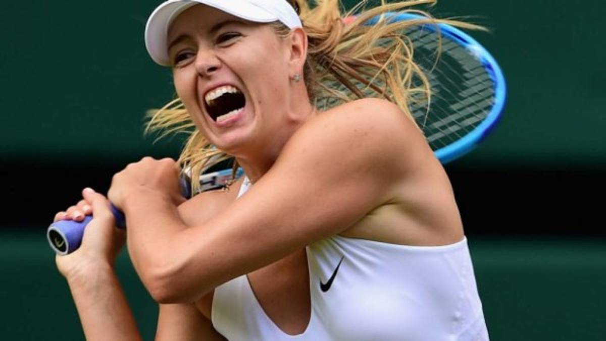 Tenis: Sharapova admite que dio positivo en el Abierto de Australia