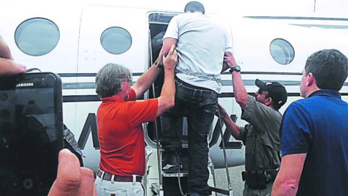 En tres años 14 hondureños han sido extraditados a Estados Unidos