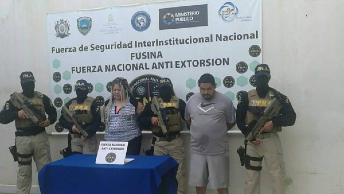 Capturan a dos pandilleros de la 18 en la capital de Honduras