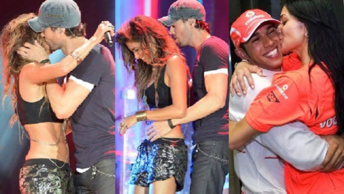 El polémico beso de Enrique Iglesias en concierto