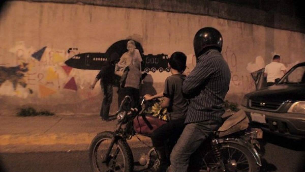 Periódico español El Mundo destaca el trabajo de un grafitero hondureño