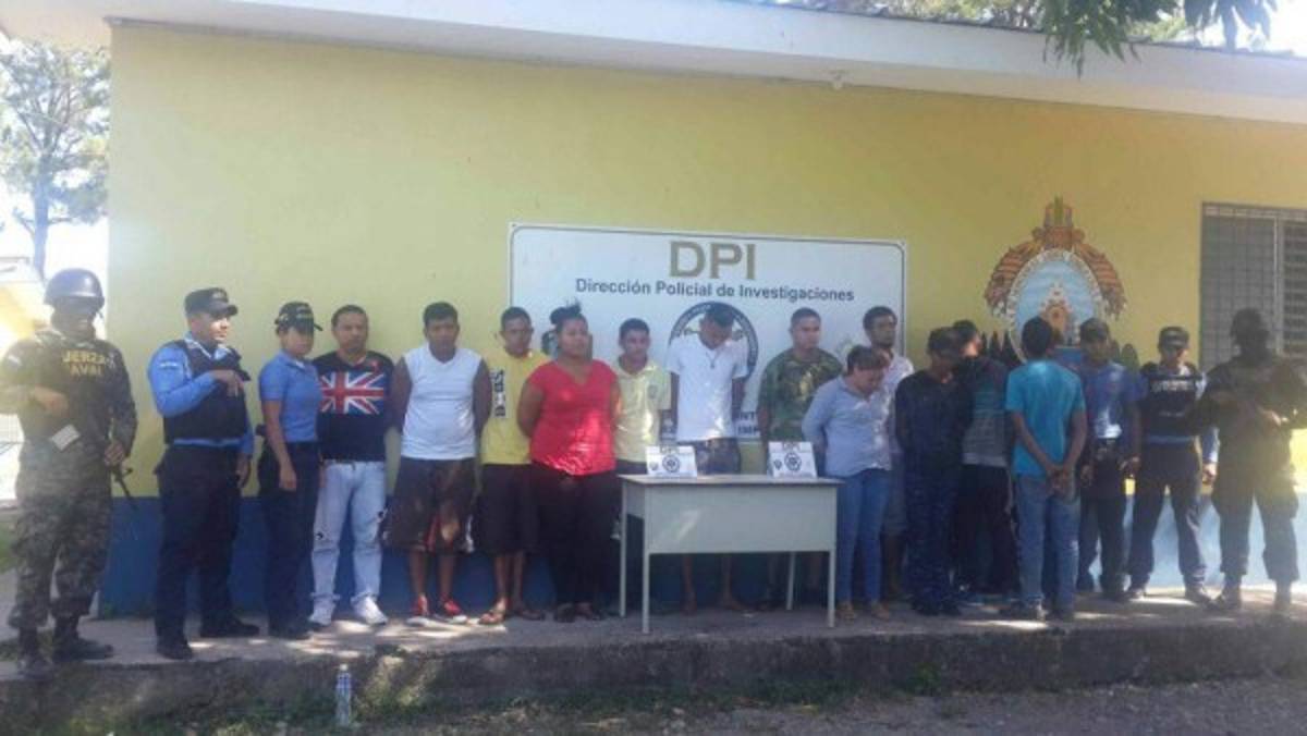 Operación Trueno: Capturas y allanamientos en al menos 17 departamentos de Honduras