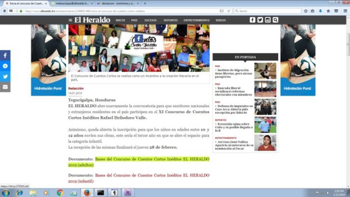 El paso a paso a las bases del Concurso de Cuentos Cortos