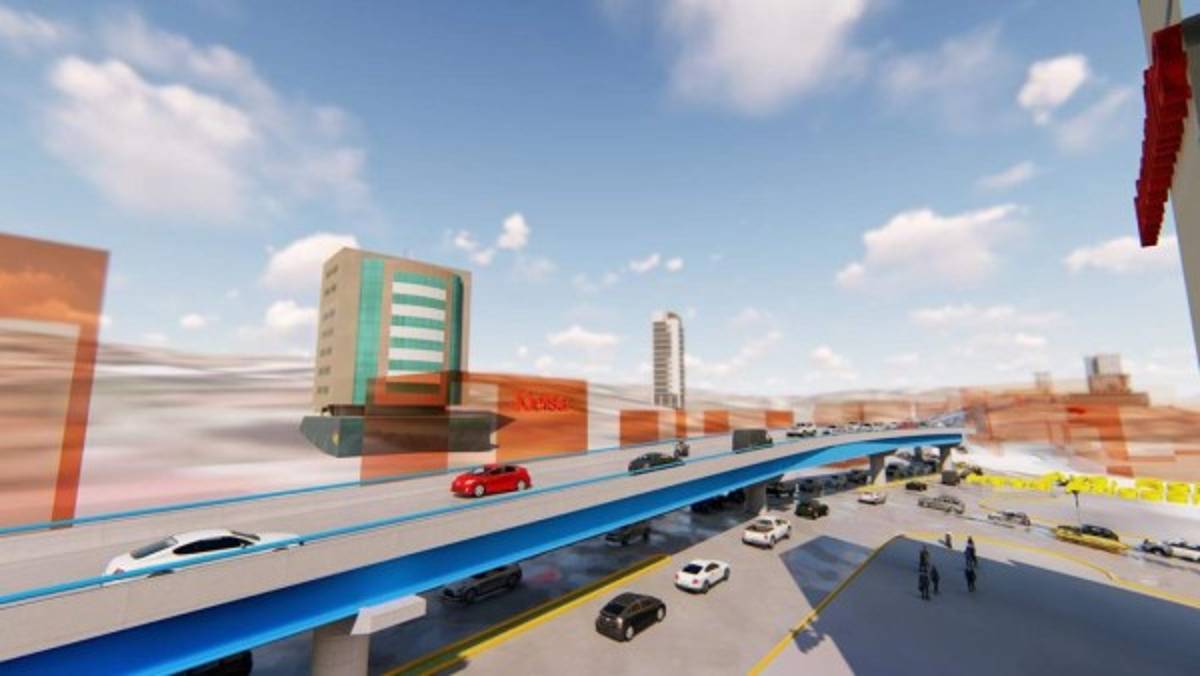Restricción vehicular por construcción de dos obras en la capital de Honduras