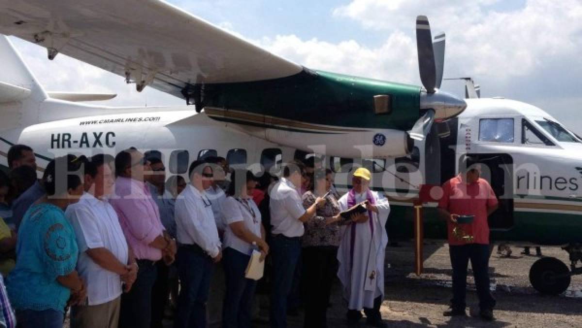 Honduras: Inauguran vuelos directos desde Tegucigalpa hasta Choluteca