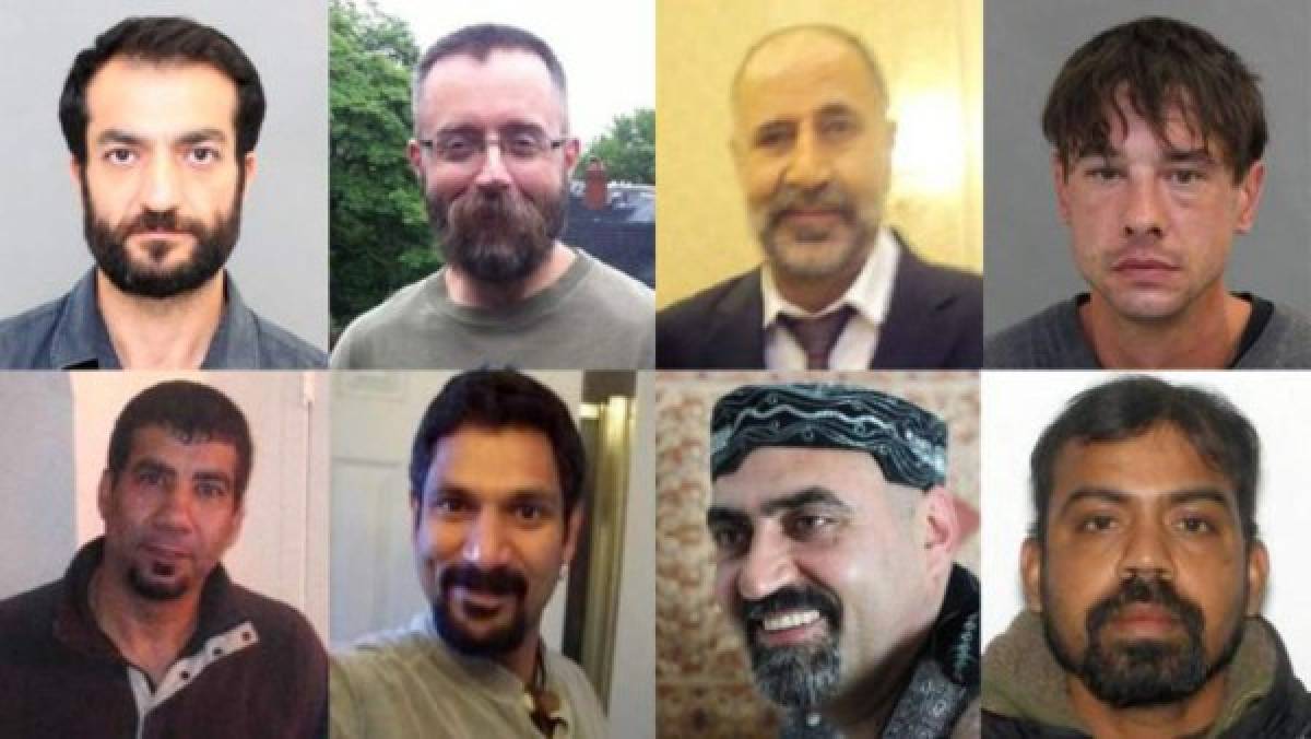 Las ocho víctimas de Bruce McArthur. Foto BBC Mundo