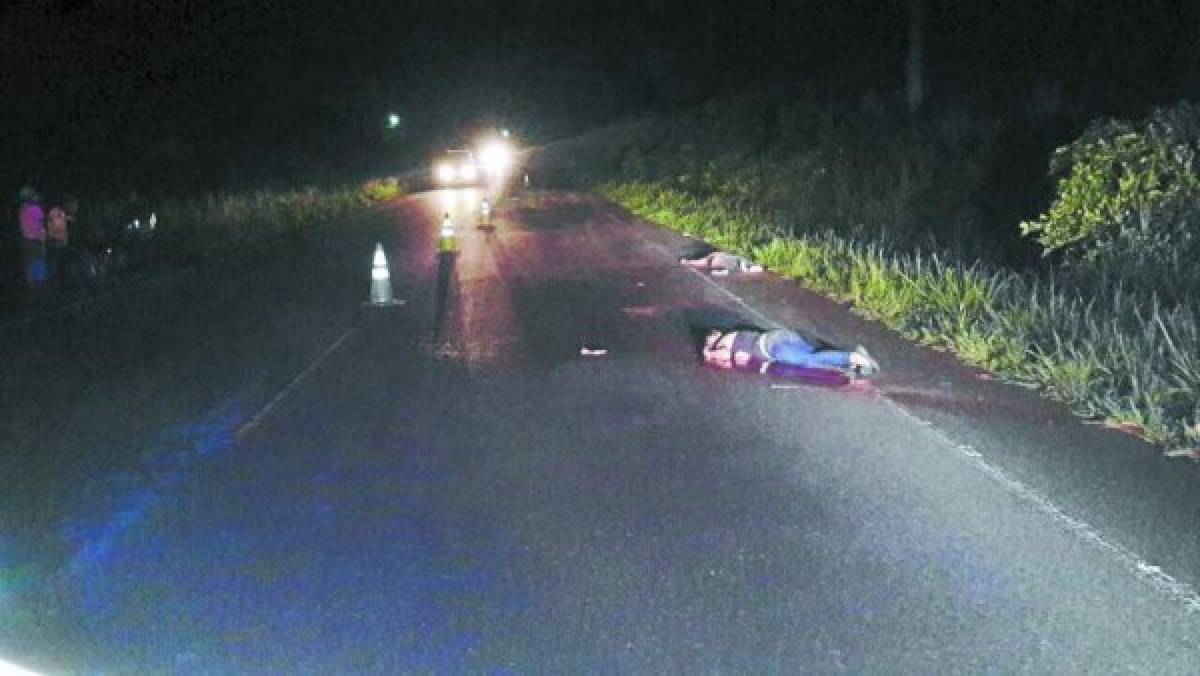 Hombre mata a dos jóvenes que viajaban de jalón a La Ceiba