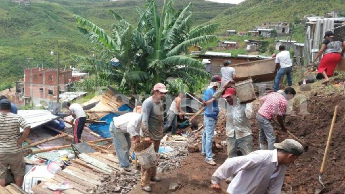 Lluvias dejan daños en la capital de Honduras