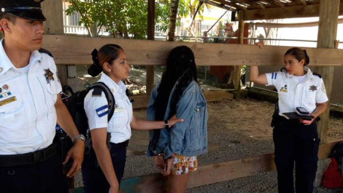 Capturan en Roatán a dos turistas que trasladaban supuesta marihuana y éxtasis en el ferry  