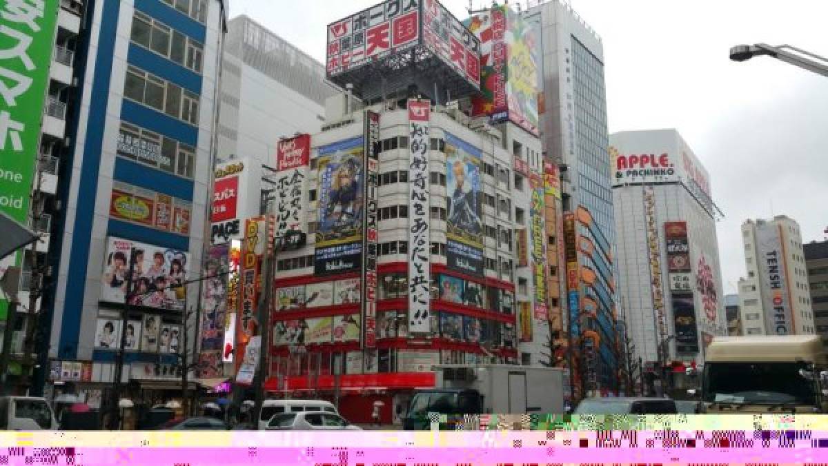 Akihabara es una zona de Tokio donde se encuentra una multitud de tiendas de electrónica con lo último.