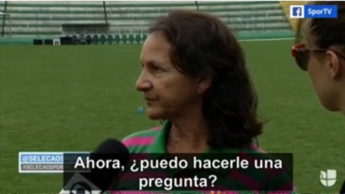 Mamá de portero fallecido en accidente aéreo del Chapecoense termina consolando a reportero